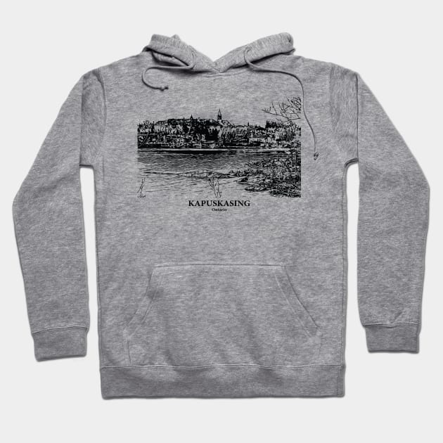 Kapuskasing - Ontario Hoodie by Lakeric